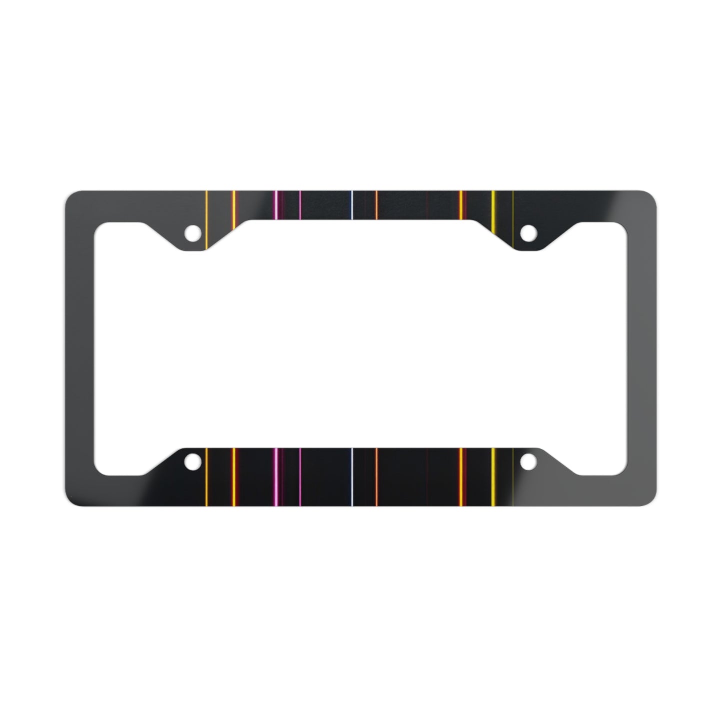 ✨🚗 The Enchanted Drive: Glossed Glory License Plate Frame – Luxury Custom Metal Accent 💎🌙