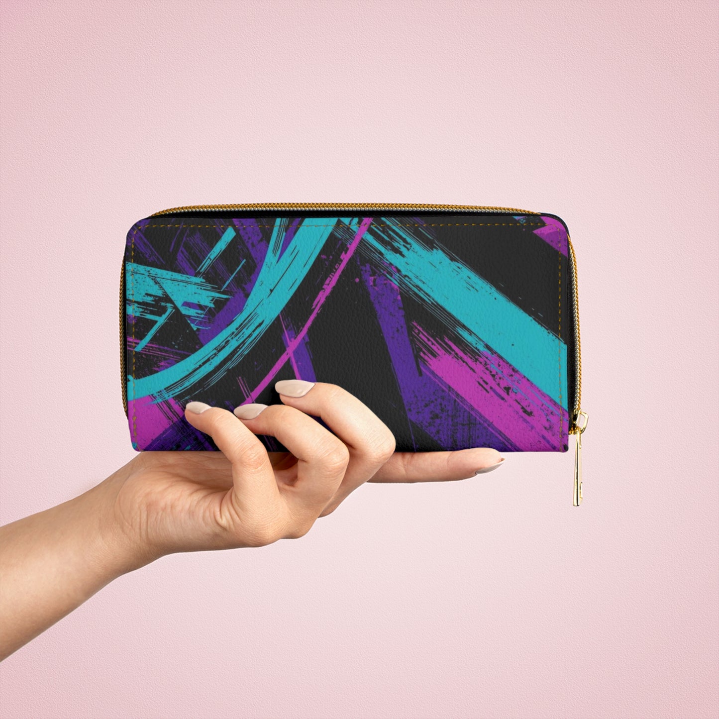 💎✨ Mystical Magic: The Enchanted Zippered Wallet of Elegance & Wonder 🔮💖🌙