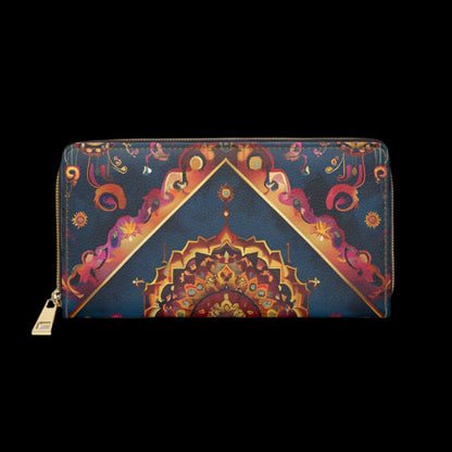 💎✨ Mystical Magic: The Enchanted Zippered Wallet of Elegance & Wonder 🔮💖🌙