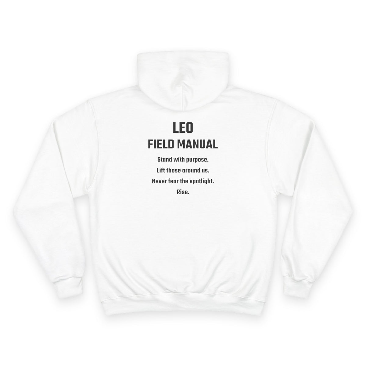 🤍 The Enchanted Order™ Leo Field Manual Hoodie 🤍