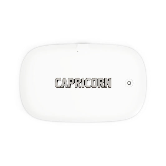 ♑ Aurora UV Phone Sanitizer & Fast Wireless Charging Pad – Capricorn Edition 🏔️♑