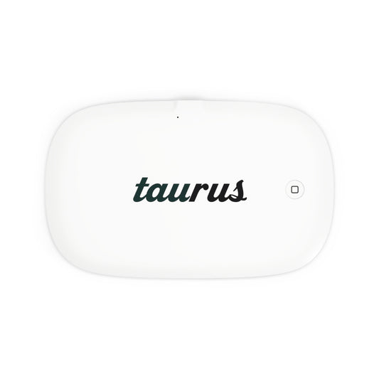 ♉ Aurora UV Phone Sanitizer & Fast Wireless Charging Pad – Taurus Edition 🌿♉