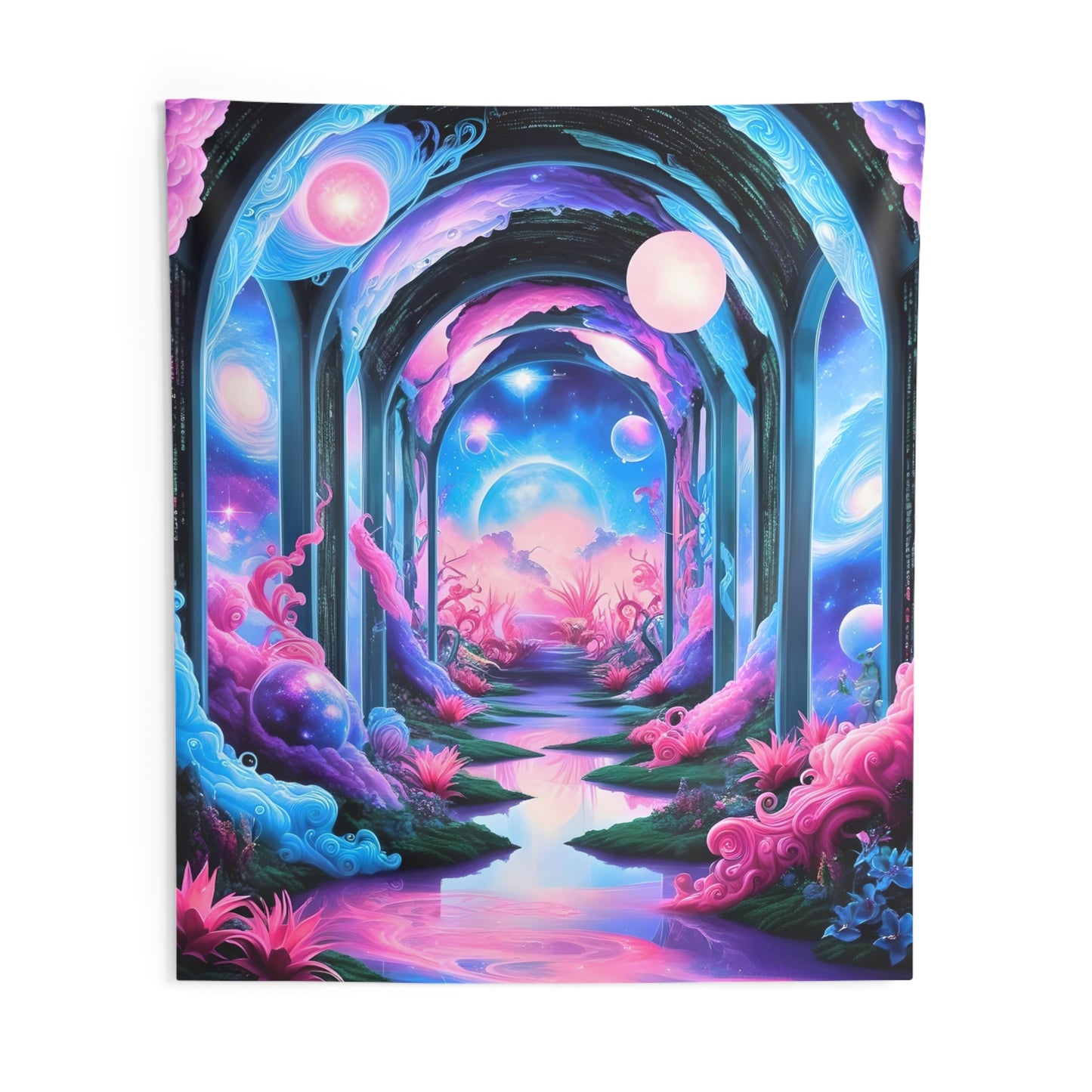 🌟✨ Mystical Aura: Enchanted Tapestry for Your Magical Wall and Captivating Photography Backdrops 📸🪄🌙