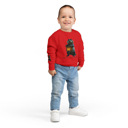 🦄✨ The Enchanted Cozy: One-of-a-Kind Toddler Sweatshirt 🌈🧸