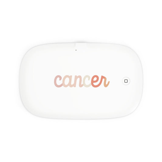 ♋ Aurora UV Phone Sanitizer & Fast Wireless Charging Pad – Cancer Edition 🌊♋