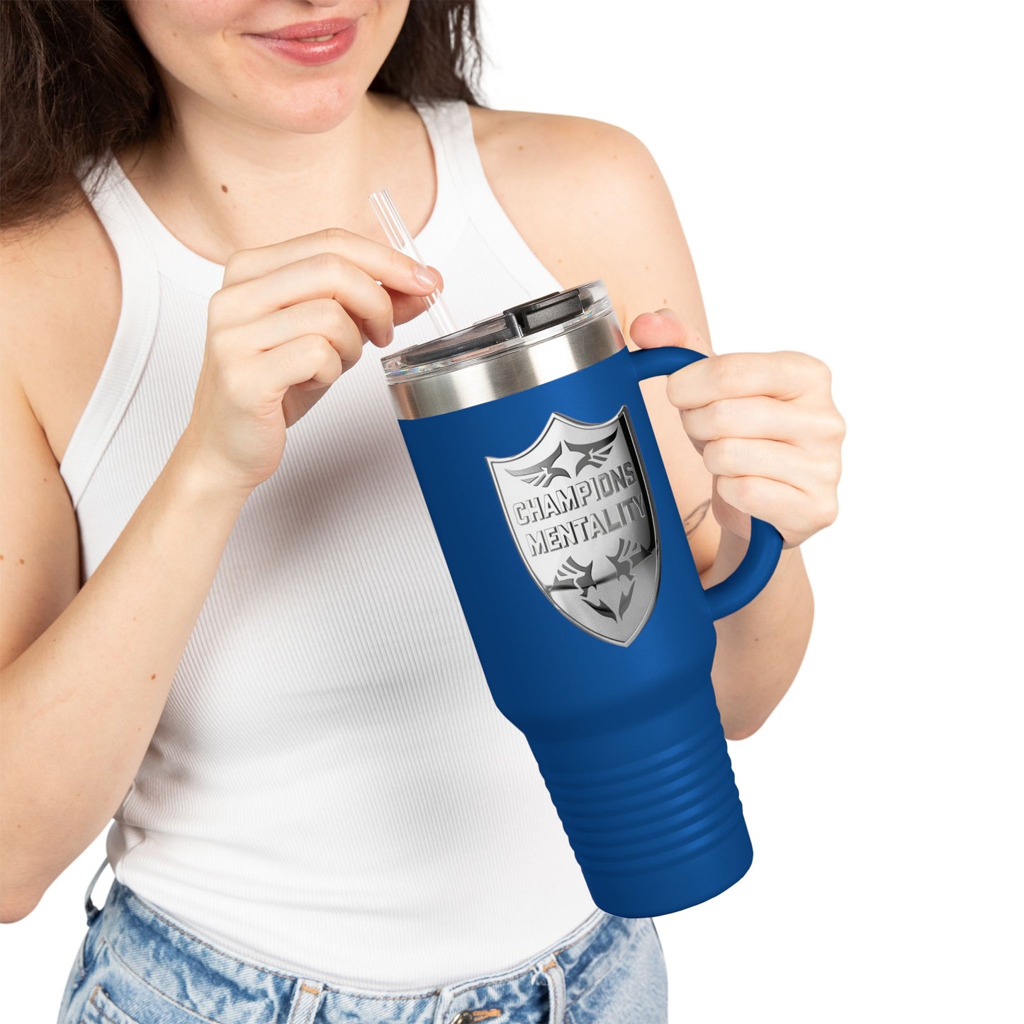 🤍 Enchanted Emblem Travel Tumbler 🤍