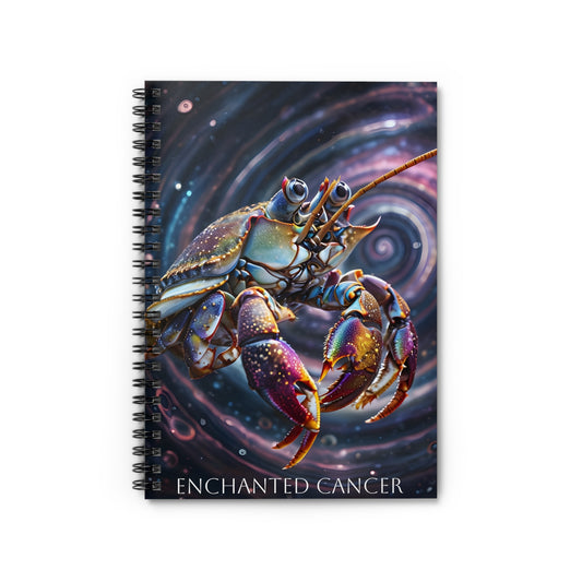 🌙✨ Enchanted Cancer Zodiac Journal – A Nurturing Notebook for Sensitive Souls & Dreamers ♋📖