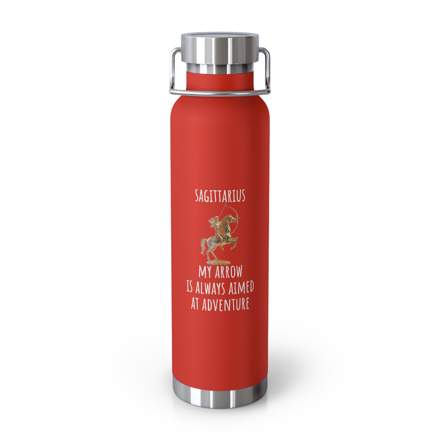 ✨🔮 Enchanted Sagittarius Copper Insulated Bottle – 22oz of Temperature Magic! 🔮✨