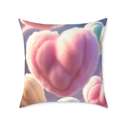 Love in Bloom: Enchanted Decorative Pillow for a Cozy Touch