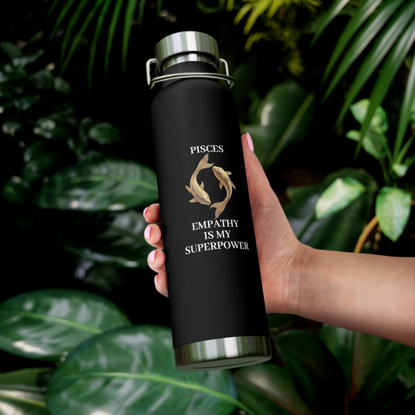 ♓ Pisces Statement Bottle | The Enchanted Vessel™ Collection