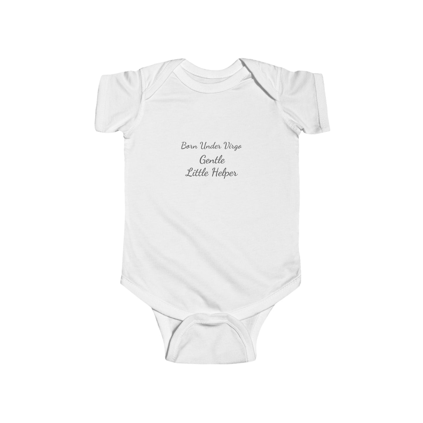 💫 The Born Under™ Collection – Virgo Edition 💫 Gentle Little Helper Infant Onesie