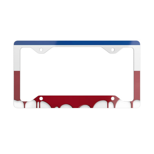 ✨🚗 The Enchanted Drive: Glossed Glory License Plate Frame – Luxury Custom Metal Accent 💎🌙