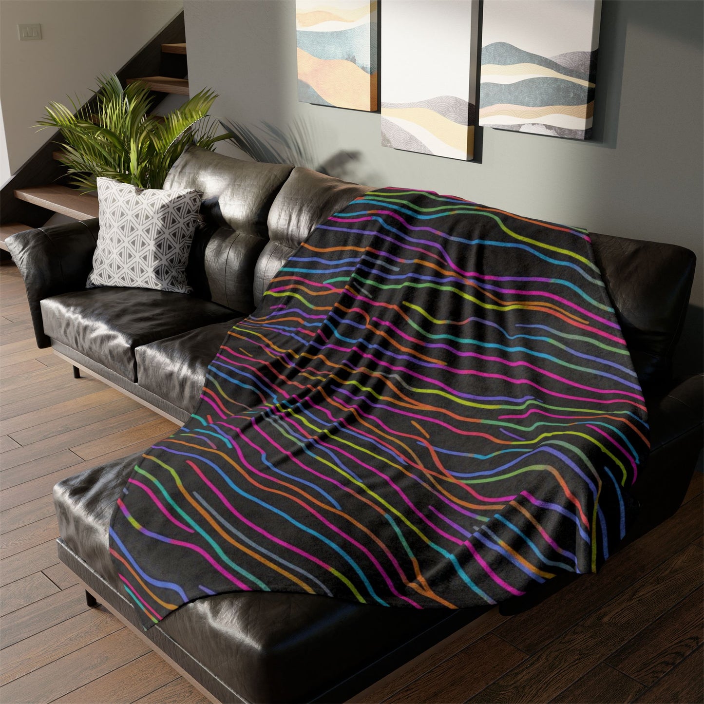 🌙✨ The Enchanted Dreamscape Blanket ✨🌙 Ultra-Soft Cosmic Comfort Throw • Limited One-of-a-Kind Design • 60" × 80"