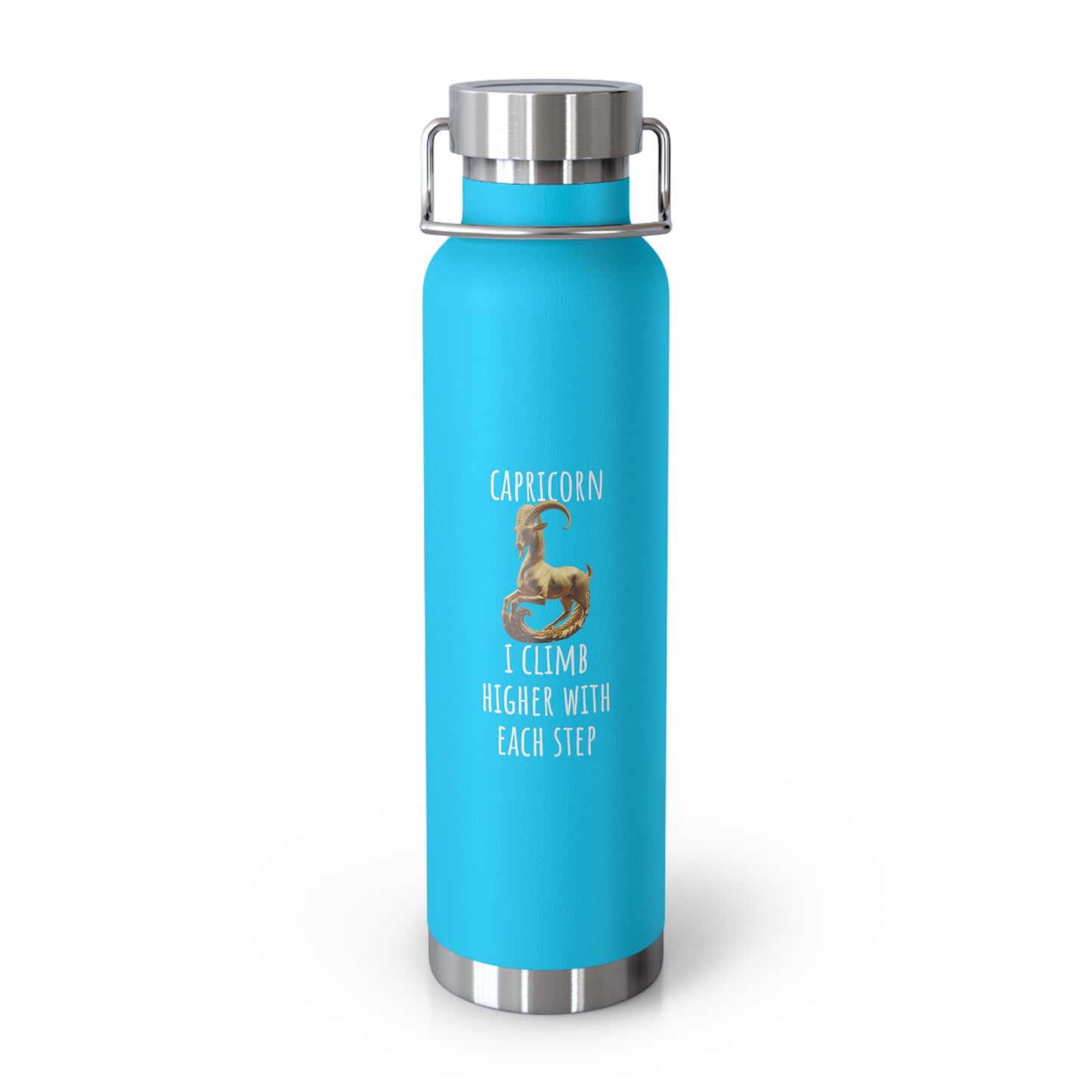 ✨🔮 Enchanted Capricorn Copper Insulated Bottle – 22oz of Temperature Magic! 🔮✨