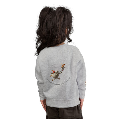 🦄✨ The Enchanted Cozy: One-of-a-Kind Toddler Sweatshirt 🌈🧸