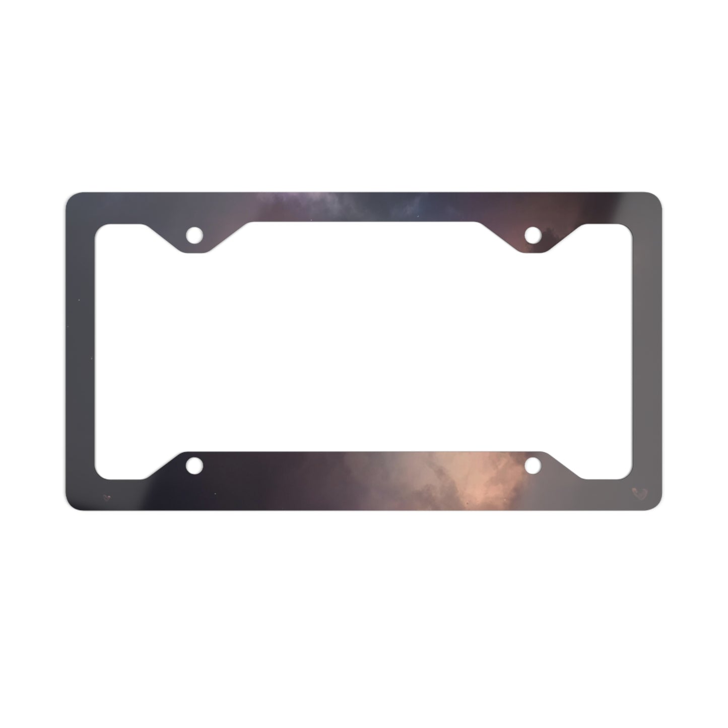 ✨🚗 The Enchanted Drive: Glossed Glory License Plate Frame – Luxury Custom Metal Accent 💎🌙