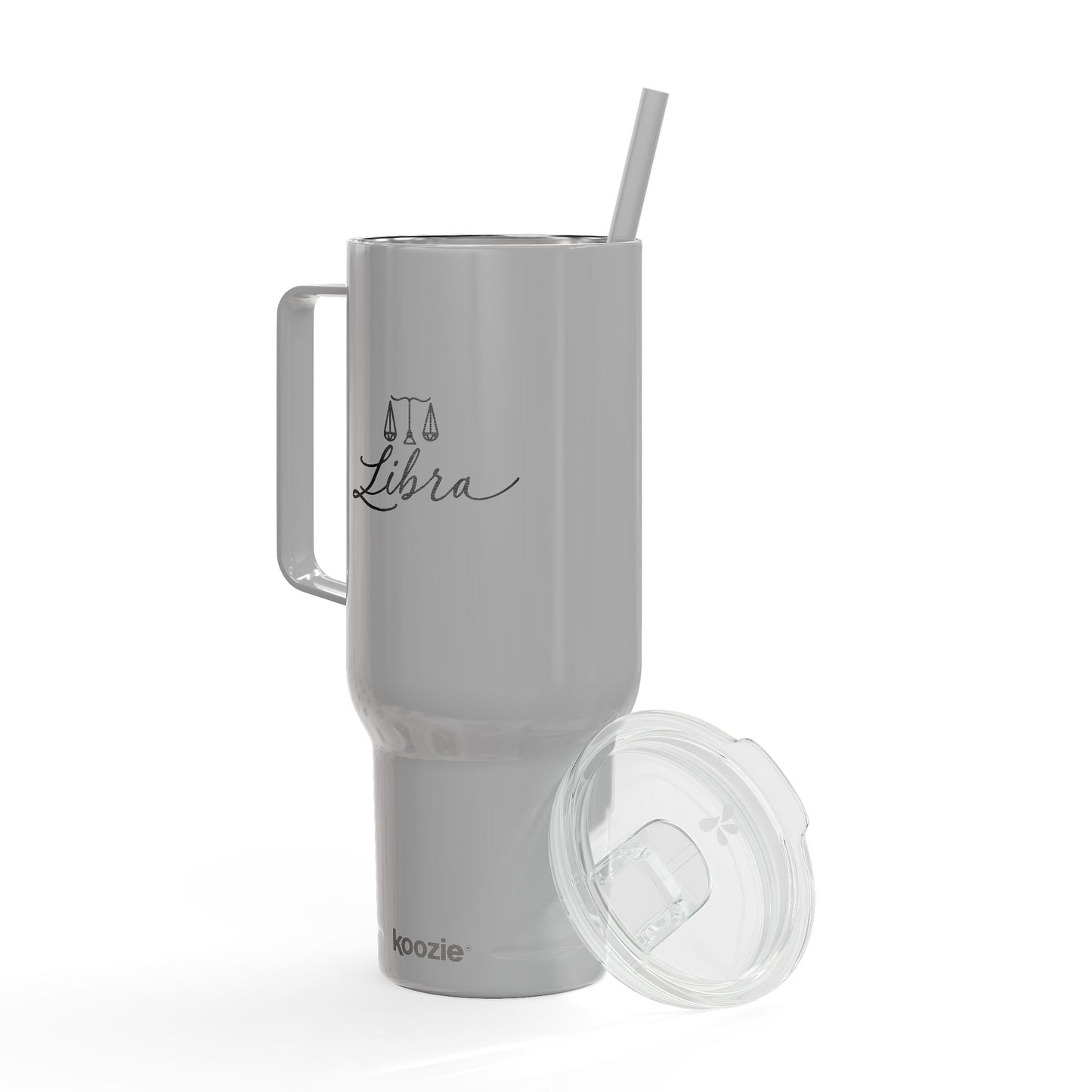 Cosmic Libra Signatures ✨ 40oz Engraved Zodiac Tumbler