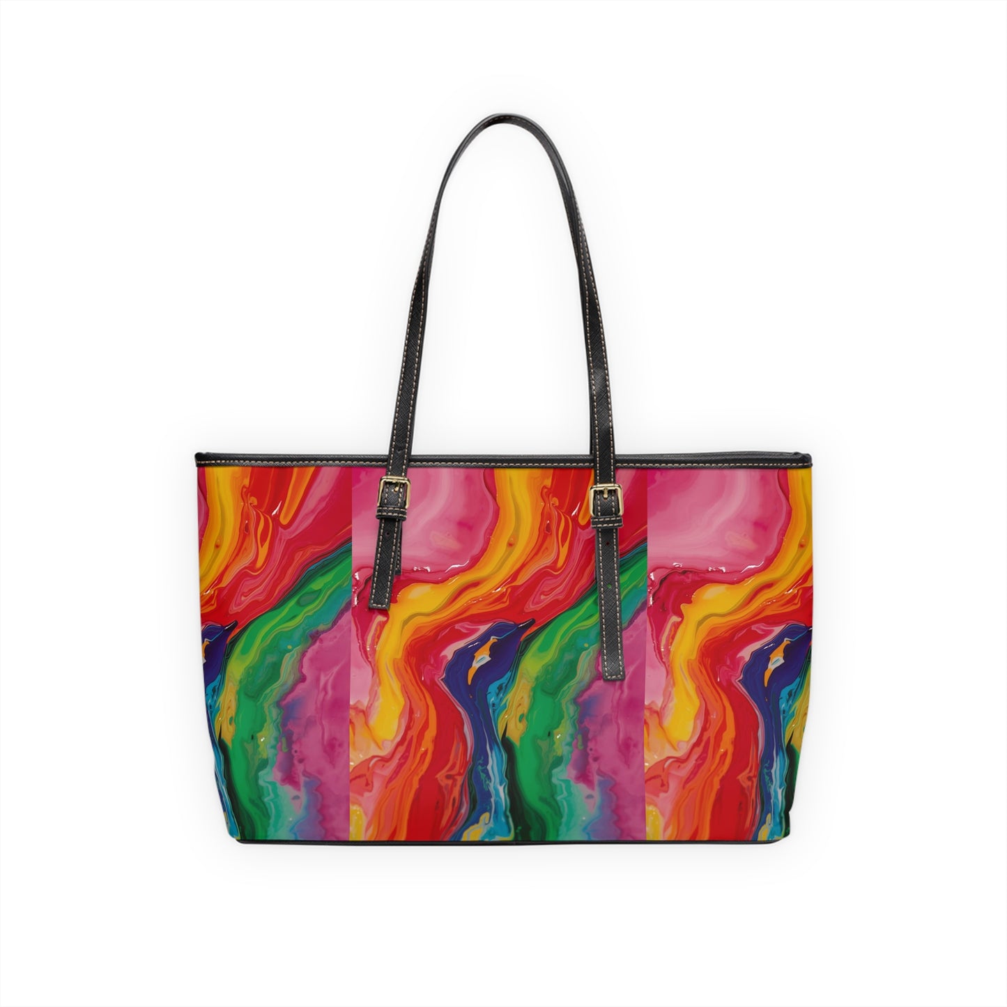 👜✨ The Razzle-Dazzle Double Vision™ PU Leather Shoulder Bag ✨👜🌈