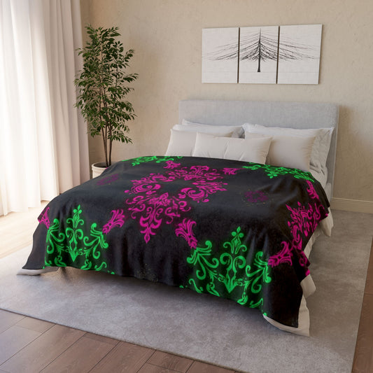 🌙✨ The Enchanted Dreamscape Blanket ✨🌙 Ultra-Soft Cosmic Comfort Throw • Limited One-of-a-Kind Design • 60" × 80"