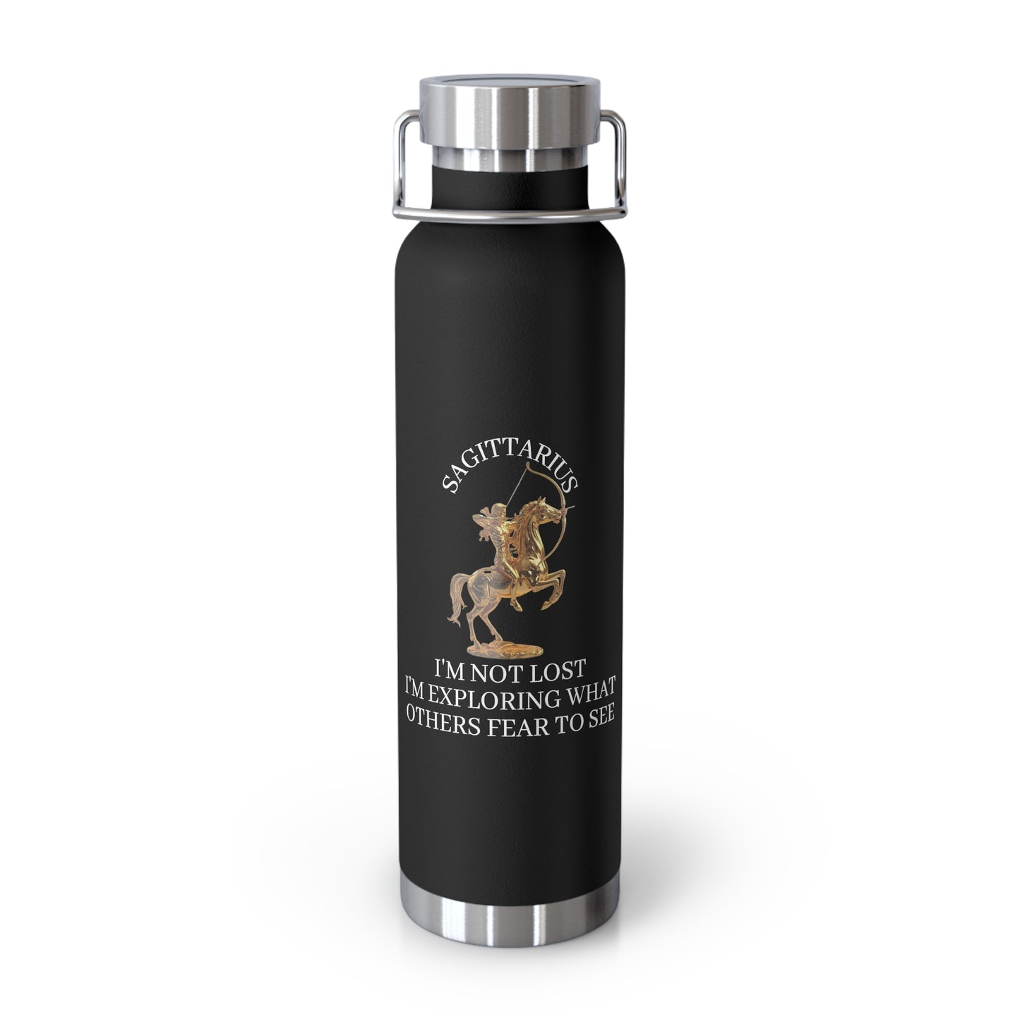 ♐ Sagittarius Statement Bottle | The Enchanted Vessel™ Collection