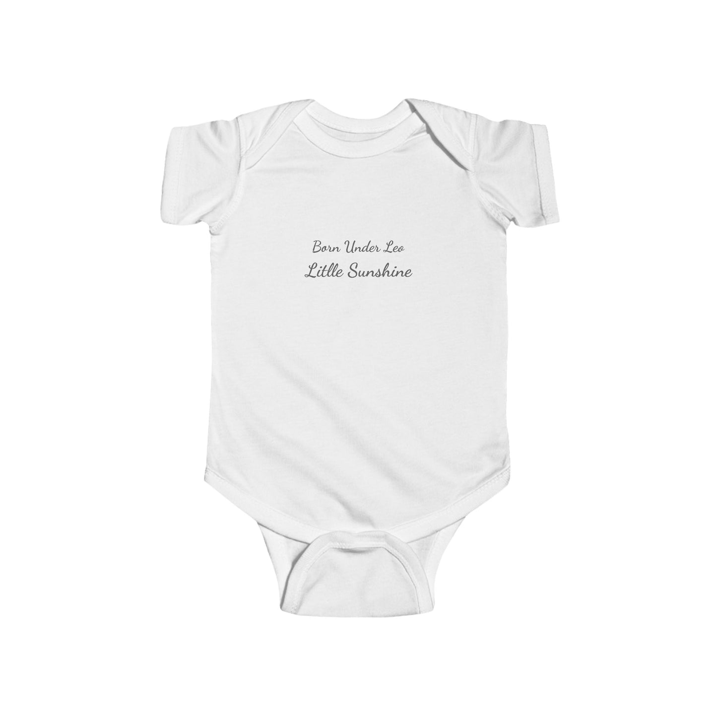 💫 The Born Under™ Collection – Leo Edition 💫 Little Sunshine Infant Onesie