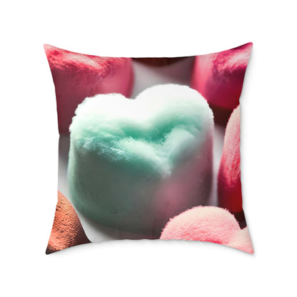 Love in Bloom: Enchanted Decorative Pillow for a Cozy Touch