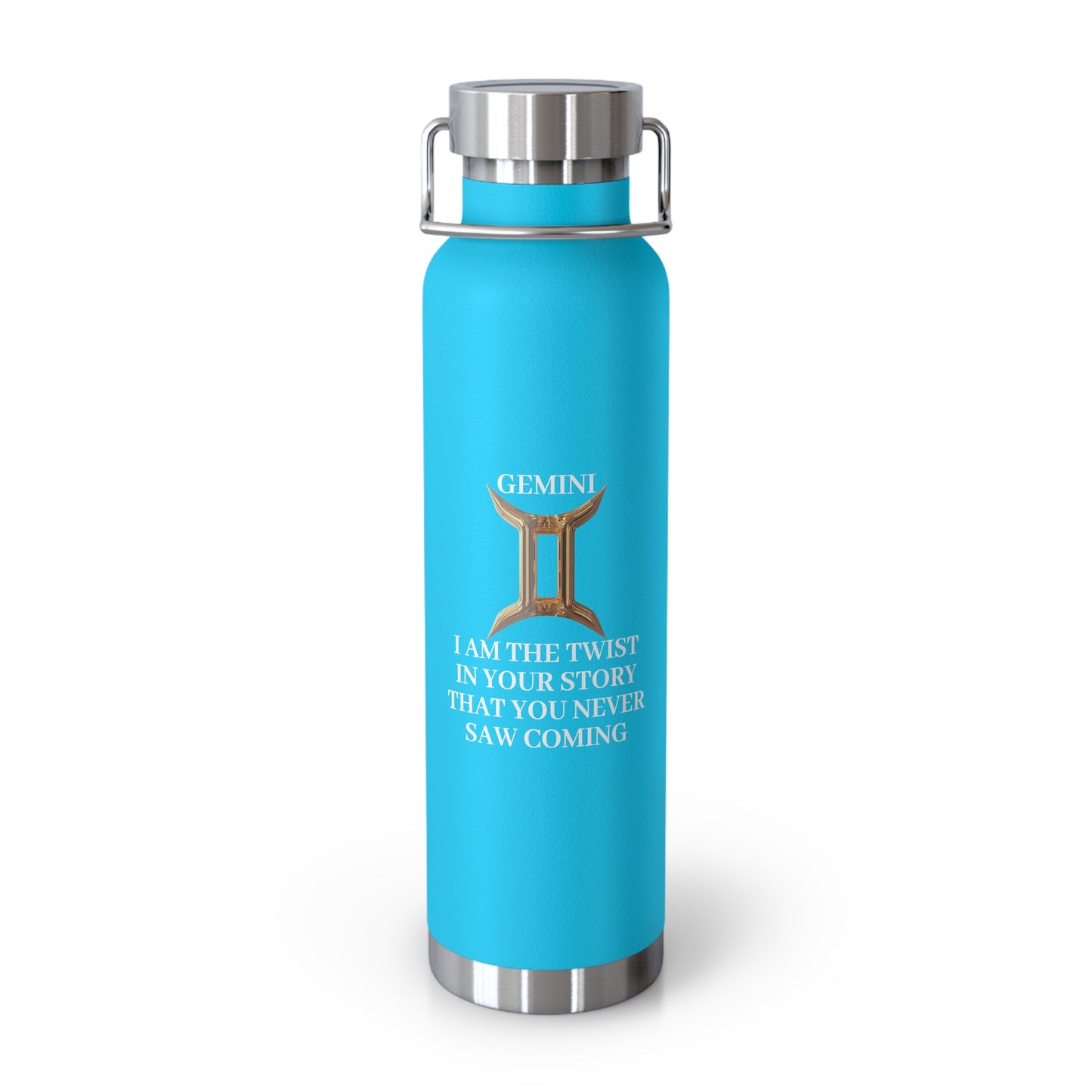 ✨🔮 Enchanted Gemini Copper Insulated Bottle – 22oz of Temperature Magic! 🔮✨