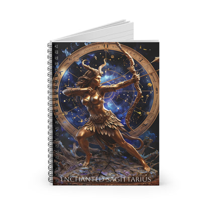 🏹✨ Enchanted Sagittarius Zodiac Journal – A Free-Spirited Notebook for Adventurous Souls & Explorers ♐📖