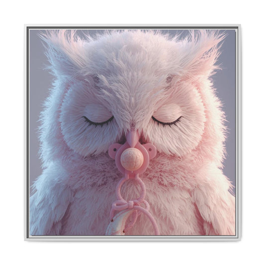 ✨ Sweet Dreams White Frame Nursery Canvas ✨  Soft, Sweet, & Magical Baby Wall Art 👶🤍