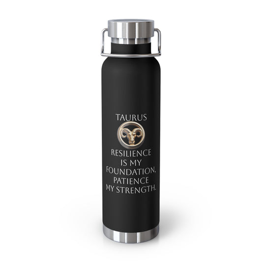 ✨🔮 Enchanted Taurus Copper Insulated Bottle – 22oz of Temperature Magic! 🔮✨