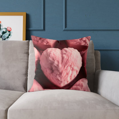 Love in Bloom: Enchanted Decorative Pillow for a Cozy Touch