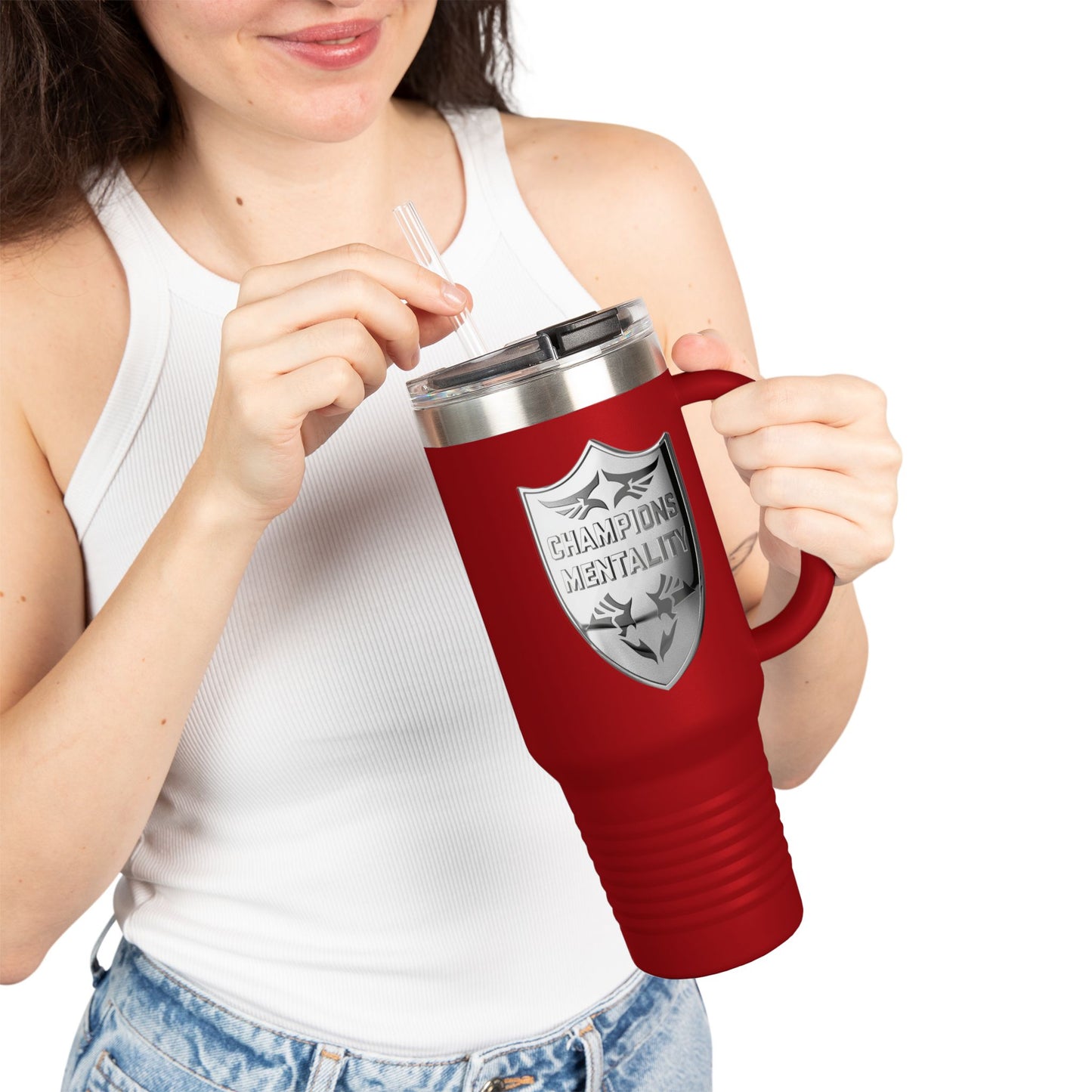 🤍 Enchanted Emblem Travel Tumbler 🤍