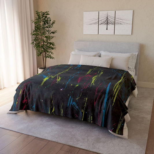 🌙✨ The Enchanted Dreamscape Blanket ✨🌙 Ultra-Soft Cosmic Comfort Throw • Limited One-of-a-Kind Design • 60" × 80"
