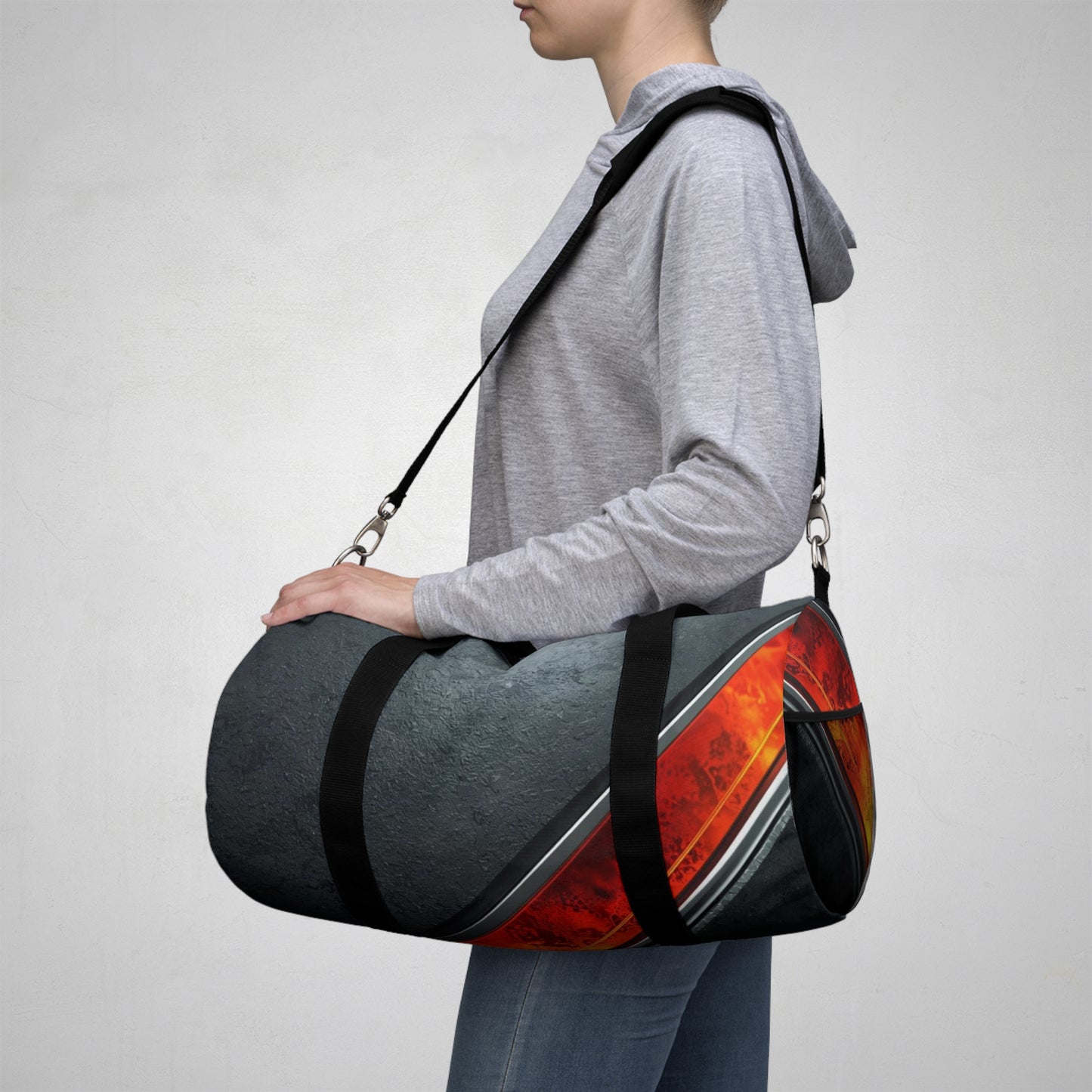 The Razzle-Dazzle Duffle Bag – One-of-a-Kind Design 🎨🔥