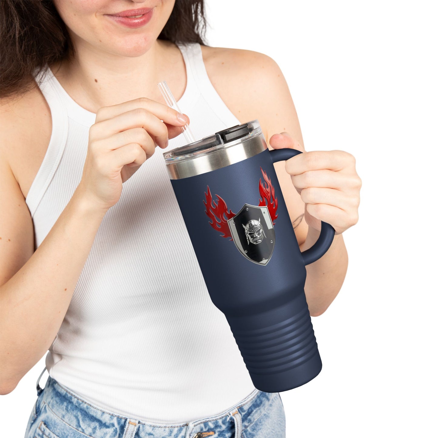 🤍 Enchanted Emblem Travel Tumbler 🤍