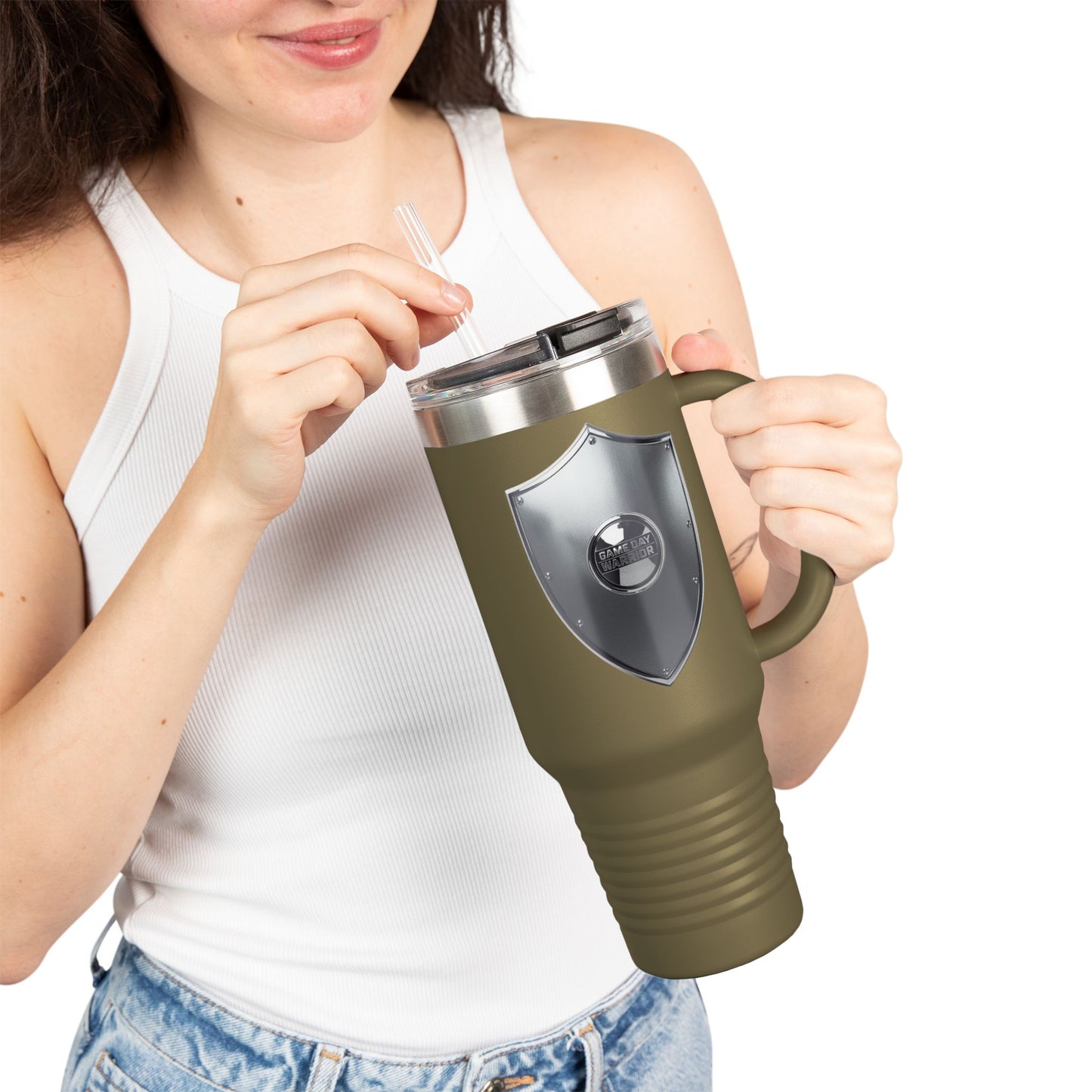 🤍 Enchanted Emblem Travel Tumbler 🤍