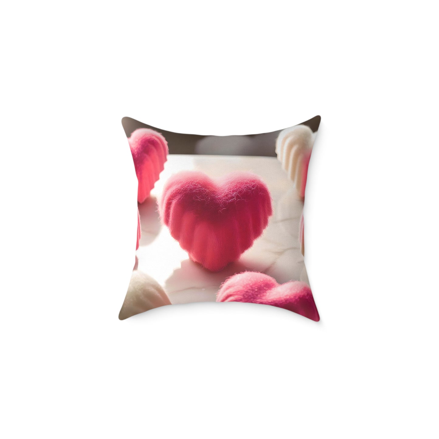 Love in Bloom: Enchanted Decorative Pillow for a Cozy Touch