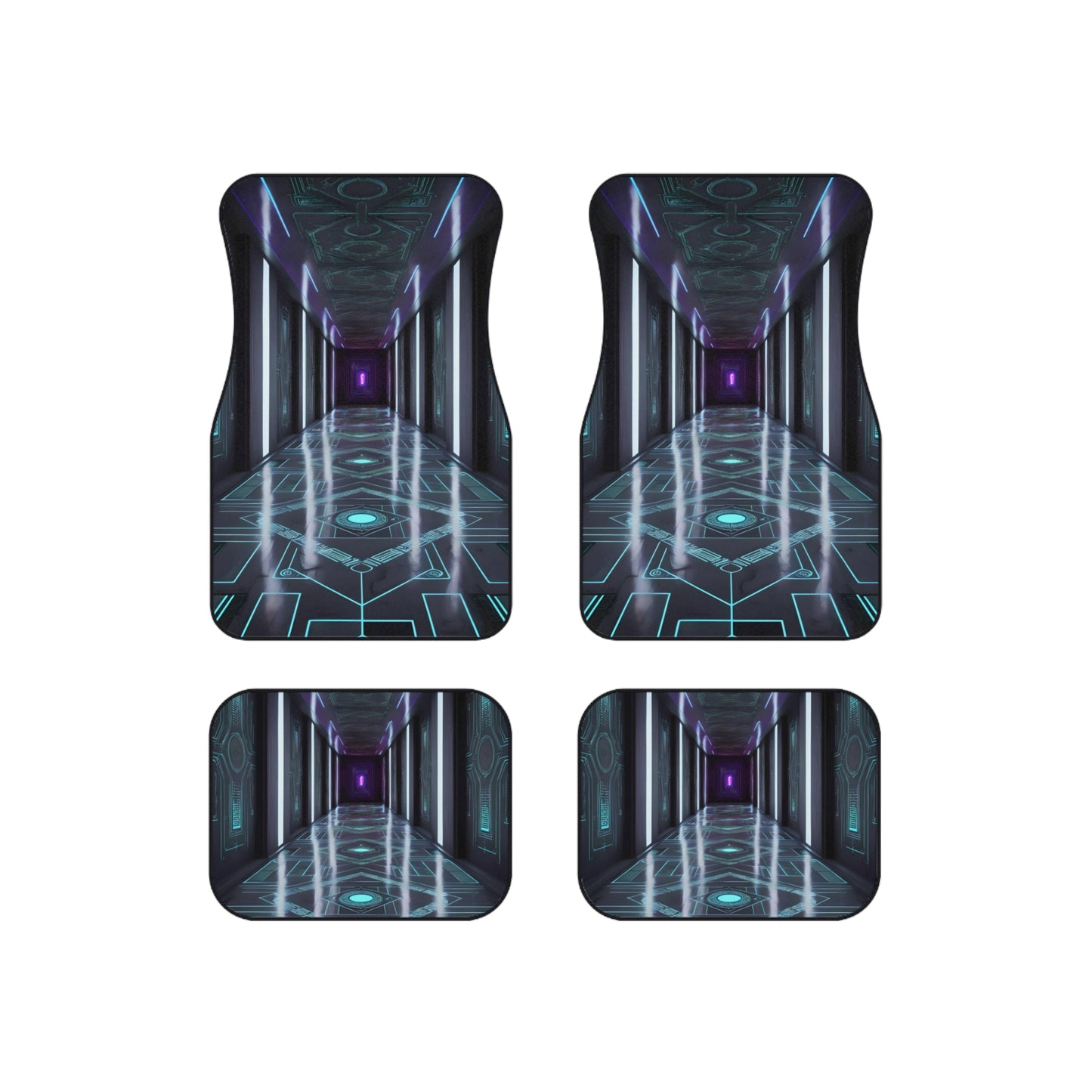 ✨ Spellbound Style: 4-Piece Enchanted Car Mats 🌟🚗🔮