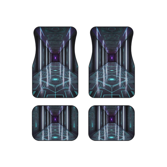 ✨ Spellbound Style: 4-Piece Enchanted Car Mats 🌟🚗🔮