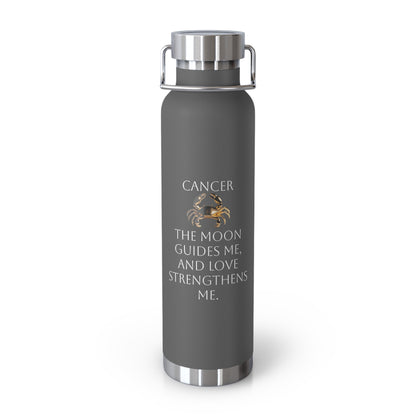 ✨🔮 Enchanted Cancer Copper Insulated Bottle – 22oz of Temperature Magic! 🔮✨