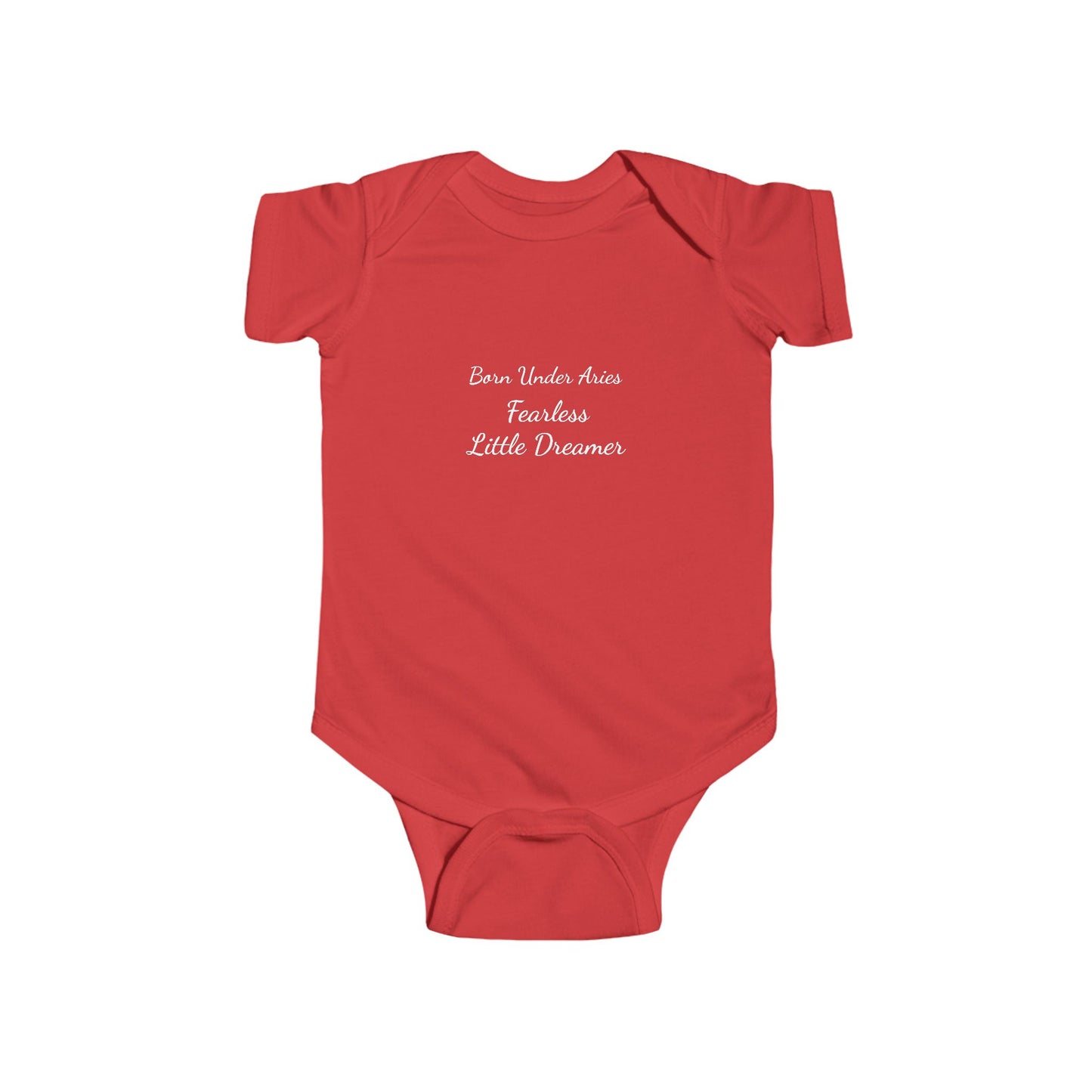 💫 The Born Under™ Collection – Aries Edition 💫 Fearless Little Dreamer Infant Onesie