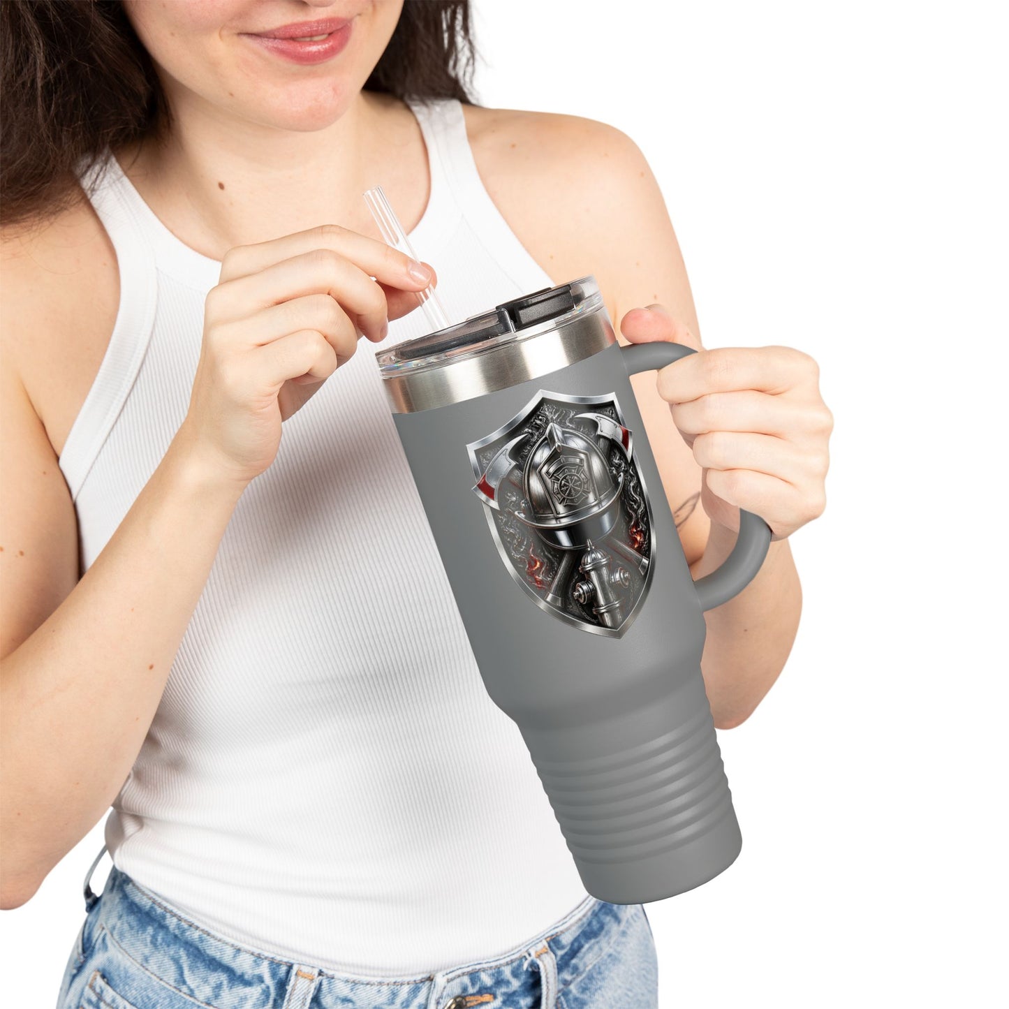 🤍 Enchanted Emblem Travel Tumbler 🤍