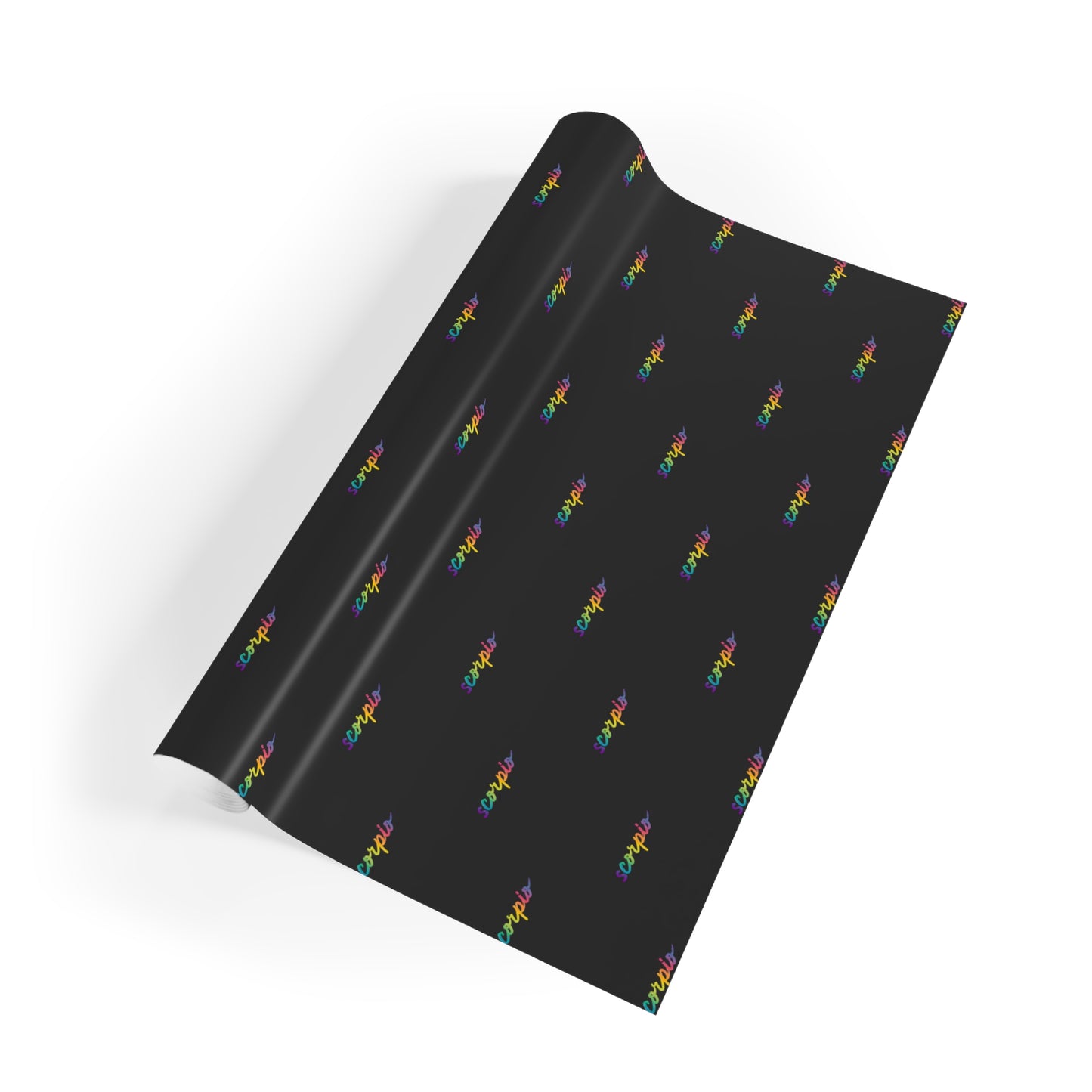 ♏ Enchanted Scorpio Wrapping Paper – A Dark Glam Birthday Mystery in Every Fold 🖤✨