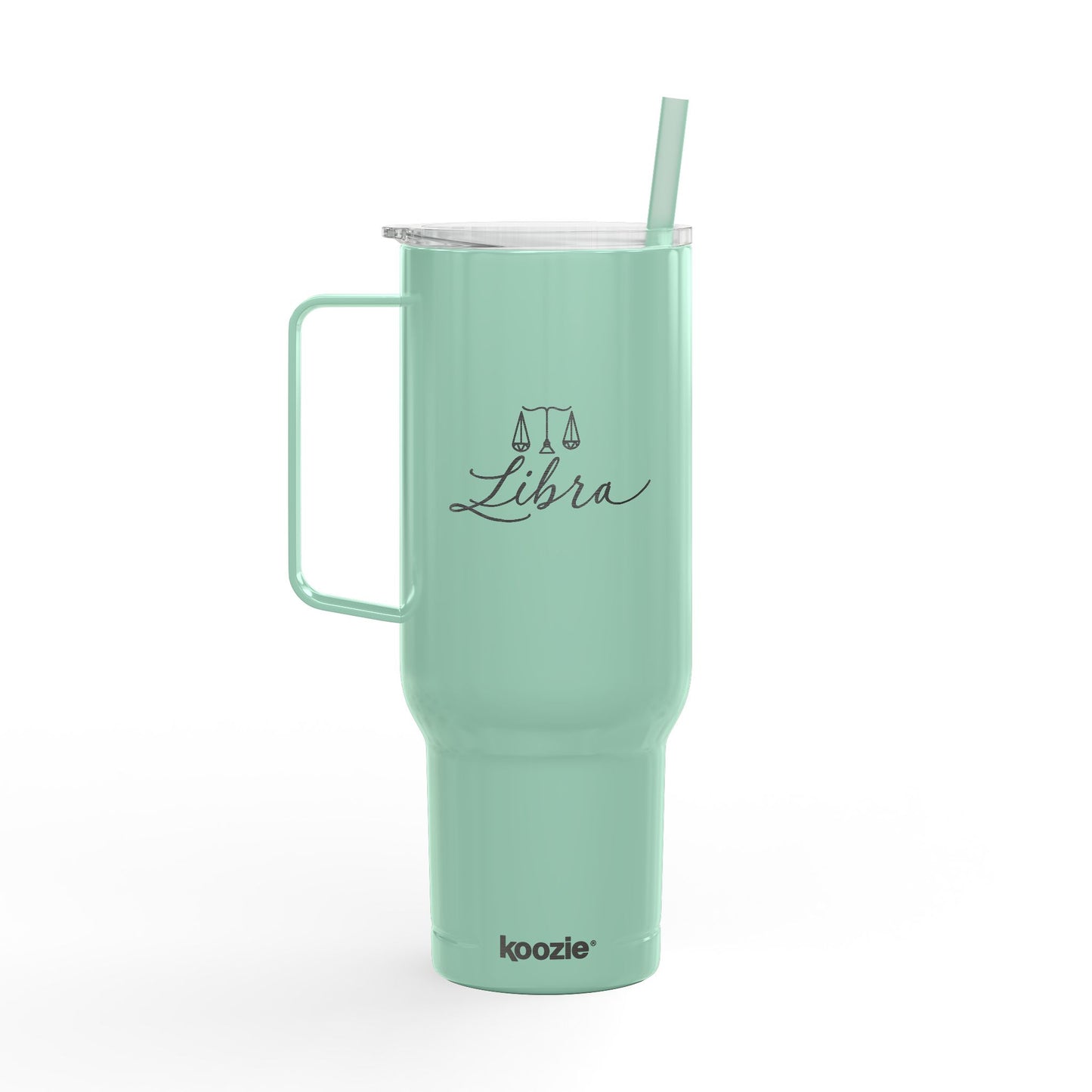 Cosmic Libra Signatures ✨ 40oz Engraved Zodiac Tumbler