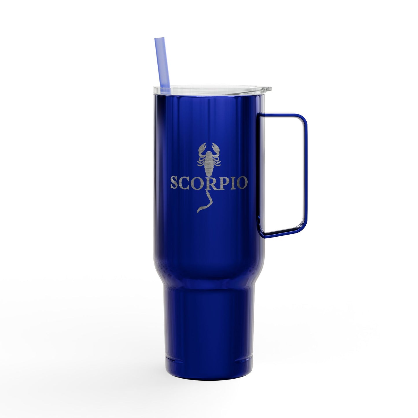 Cosmic Scorpio Signatures ✨ 40oz Engraved Zodiac Tumbler
