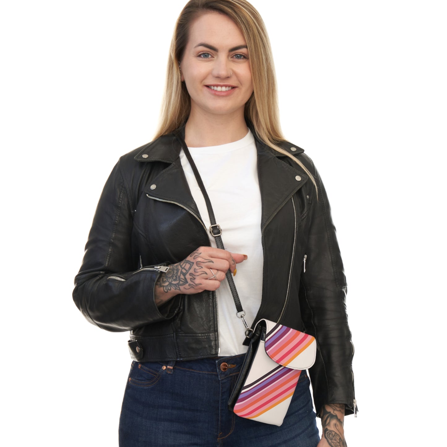 👜🌟 The Razzle-Dazzle Pocket Prism™ Cell Phone Wallet ✨💼🌈