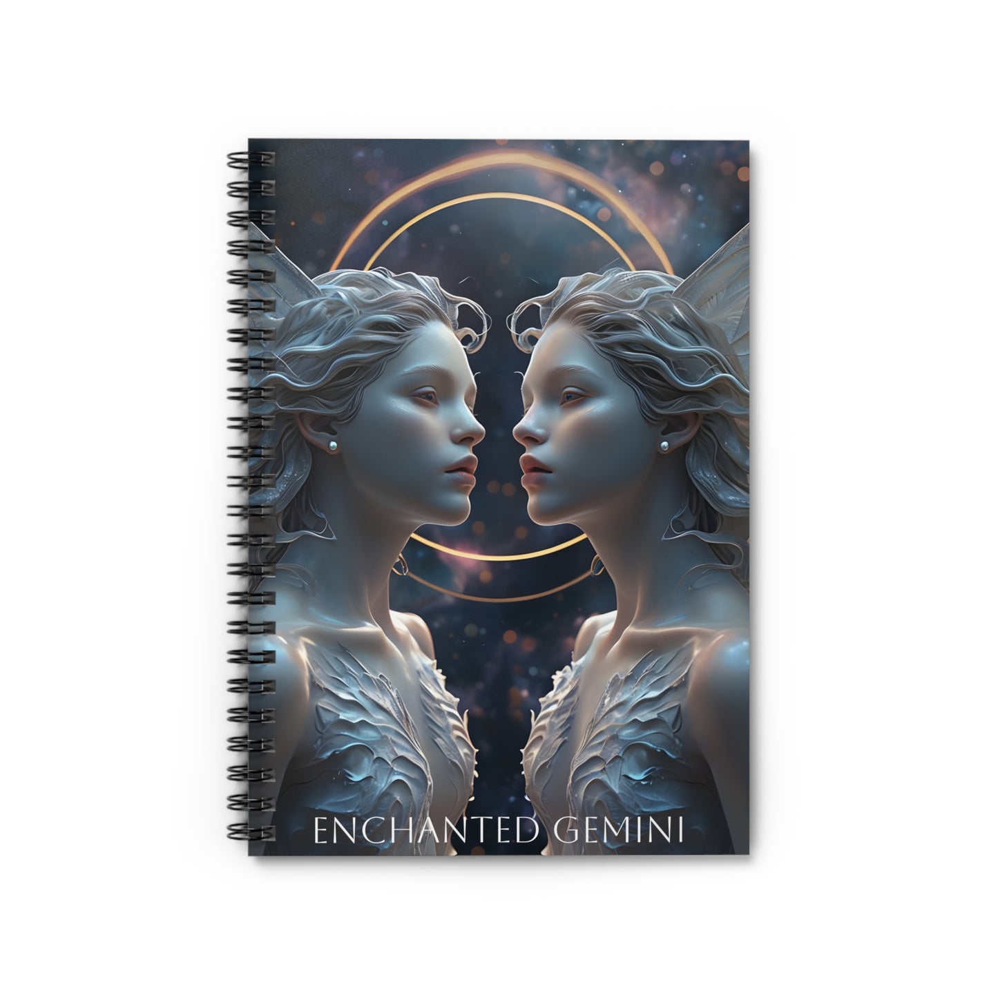 🌟✨ Enchanted Gemini Zodiac Journal – A Dual-Thoughts Notebook for Curious Minds & Adventurous Spirits ♊📖