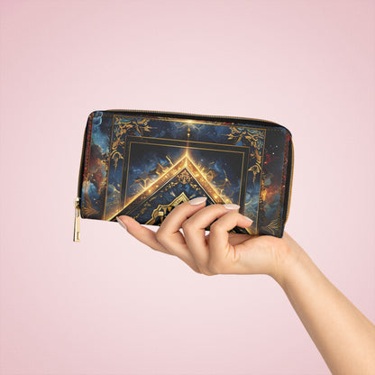 💎✨ Mystical Magic: The Enchanted Zippered Wallet of Elegance & Wonder 🔮💖🌙