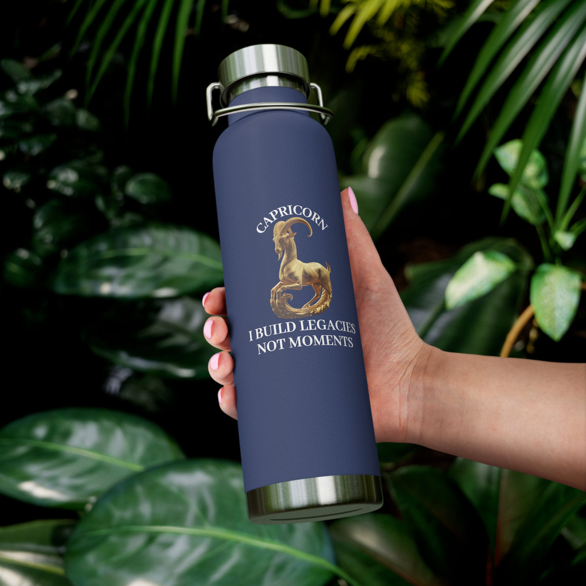 ♑ Capricorn Statement Bottle | The Enchanted Vessel™ Collection