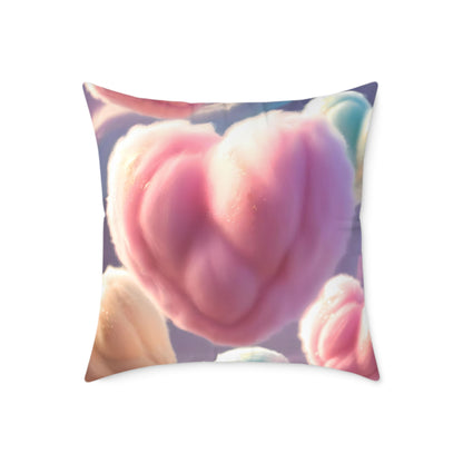 Love in Bloom: Enchanted Decorative Pillow for a Cozy Touch